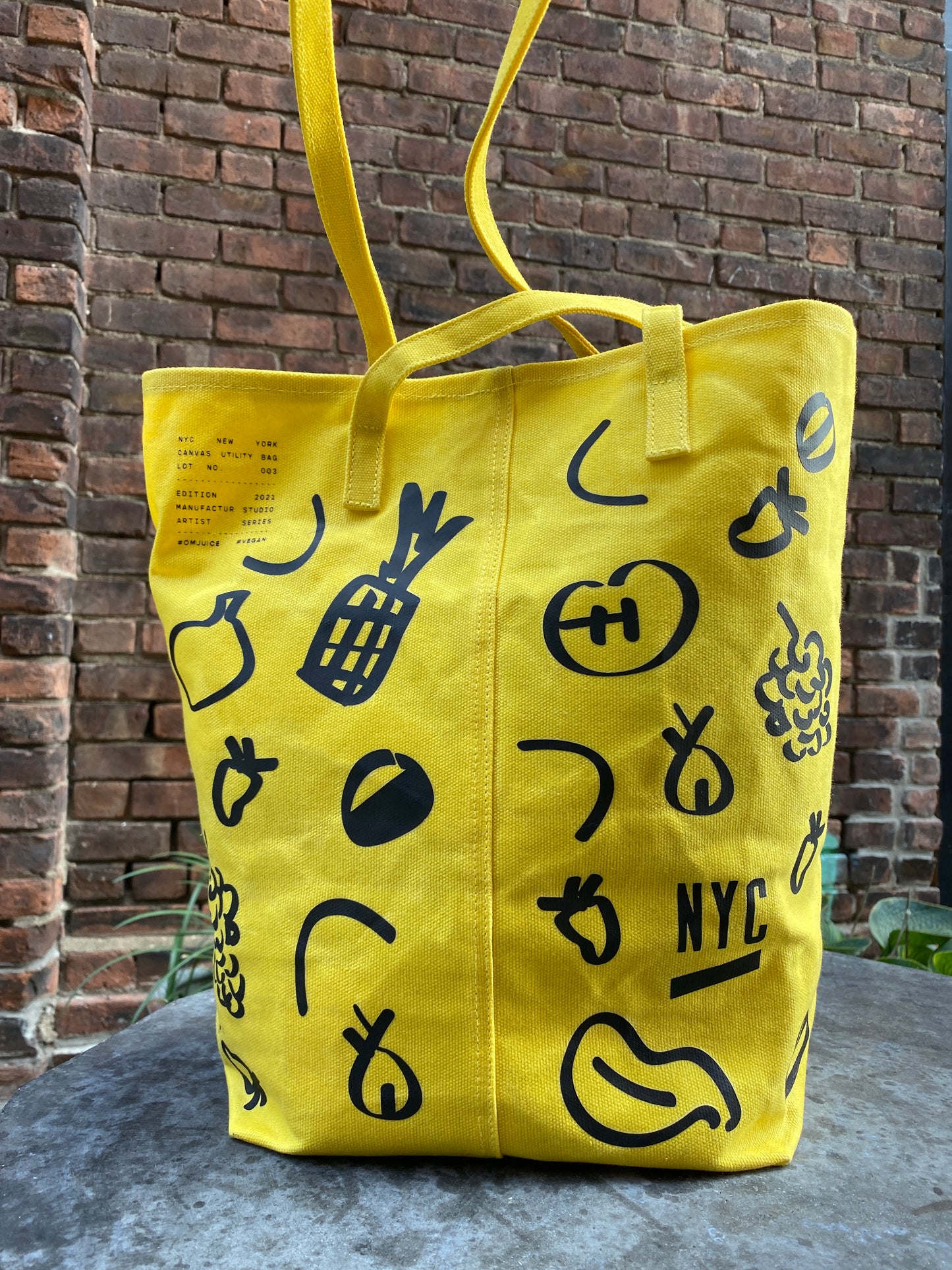 OM Iconic Yellow Tote